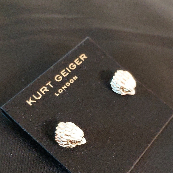 KURT GEIGER London Eagle Stud Earrings - Picture 2 of 5